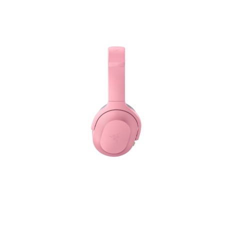 Razer RZ04-03790300-R3M1 słuchawki/zestaw słuchawkowy Bezprzewodowy Opaska na głowę Gaming USB Type-C Bluetooth Szary, Różowy
