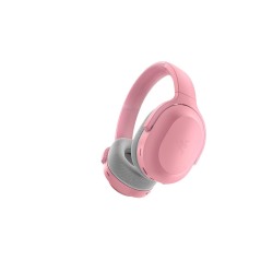 Razer RZ04-03790300-R3M1 słuchawki/zestaw słuchawkowy Bezprzewodowy Opaska na głowę Gaming USB Type-C Bluetooth Szary, Różowy