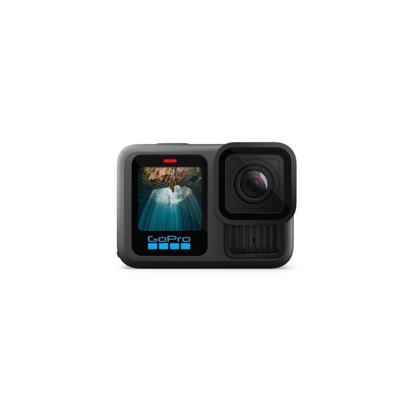 GoPro HERO13 BLACK kamera sportowa 27,6 MP 5.3K Ultra HD CMOS 25,4 / 1,9 mm (1 / 1.9") Wi-Fi 121 g