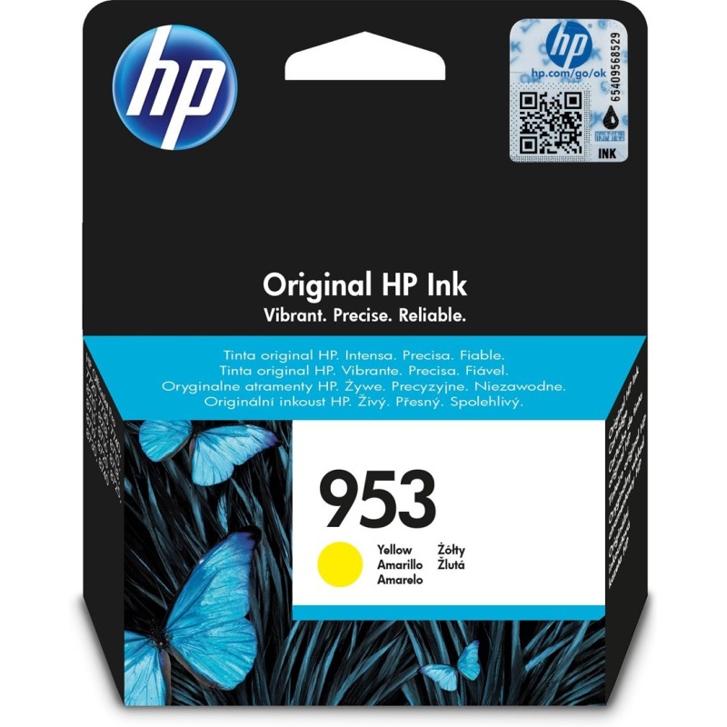 HP Oryginalny żółty wkład atramentowy 953 HP Oryginalny żółty wkład atramentowy 953