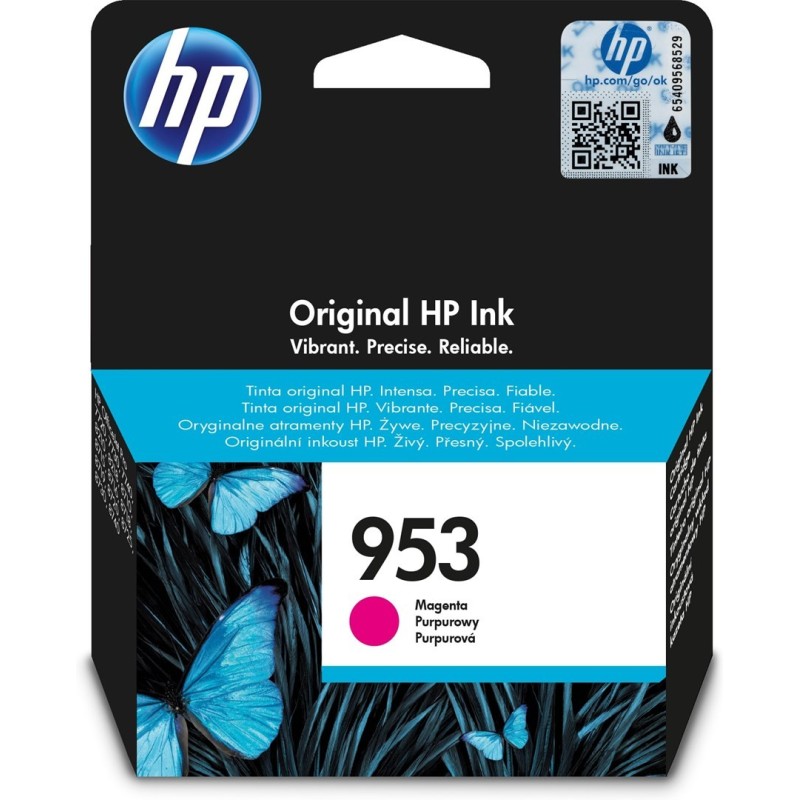 HP Oryginalny purpurowy wkład atramentowy 953 HP Oryginalny purpurowy wkład atramentowy 953