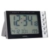 Technoline WT 188 budzik Cyfrowy budzik Czarny, Srebrny