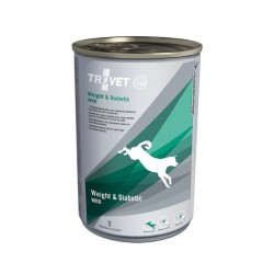 TROVET Weight & Diabetic WRD z kurczakiem - mokra karma dla psa - 400 g