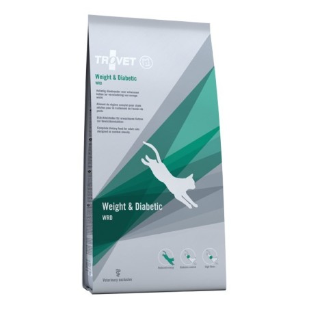 TROVET Weight & Diabetic WRD - sucha karma dla kota - 3 kg