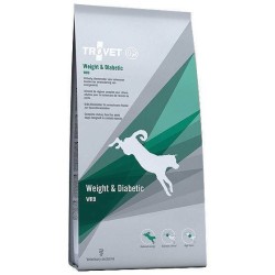 TROVET Weight & Diabetic WRD z kurczakiem - sucha karma dla psa - 12,5 kg