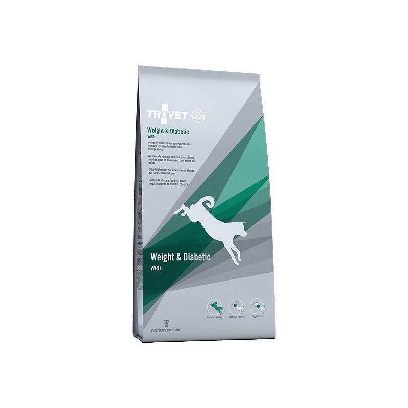 TROVET Weight & Diabetic WRD z kurczakiem - sucha karma dla psa - 12,5 kg TROVET Weight & Diabetic WRD z kurczakiem - sucha karma dla psa - 12,5 kg