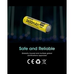 Akumulator Nitecore NL1836R 18650 3600 mAh 3.6 V