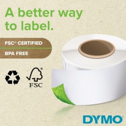 DISPATCH LABELS 104MM/159MM/WHITE FOR LW 4XL