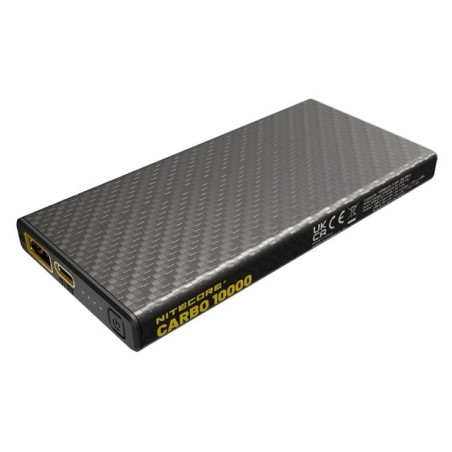 Nitecore CARBO 10000 bank mocy Litowo-jonowa (Li-Ion) 10000 mAh Szary