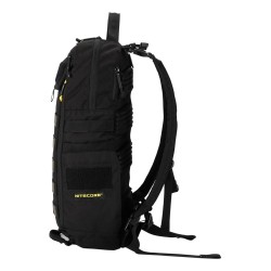 Nitecore BP18 plecak Plecak podróżny Czarny Nylon, Poliester