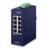 PLANET ISW-800T łącza sieciowe Nie zarządzany L2 Fast Ethernet (10/100) Niebieski