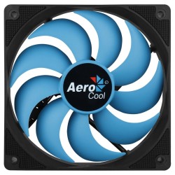 Wentylator Aerocool Motion 12 Plus, 120 mm - czarny/niebieski