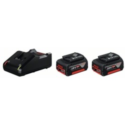 BOSCH.AKUMULATOR 18V 4,0Ah 2szt. +ŁADOWARKA GAL 18V-40