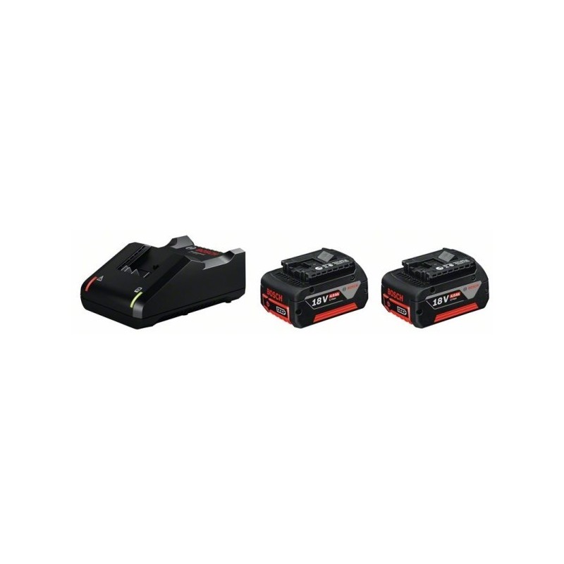 BOSCH.AKUMULATOR 18V 4,0Ah 2szt. +ŁADOWARKA GAL 18V-40