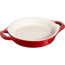 Okrągły półmisek ceramiczny do ciast Staub - 200 ml, Czerwony