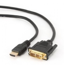 KABEL HDMI-DVI 5M CC-HDMI-DVI-15 GEMBIRD