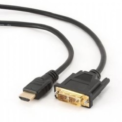 KABEL HDMI-DVI 0.5M CC-HDMI-DVI-0.5M GEMBIRD