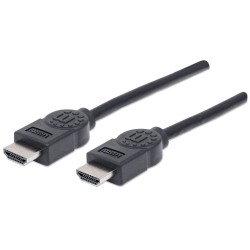 Kabel HDMI-HDMI 2m 4K30Hz M/M Ekranowany Manhattan