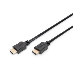 Kabel połączeniowy HDMI 2.0 Premium High Speed Ethernet 4K60Hz UHD HDMI A/HDMI A M/M czarny 3m
