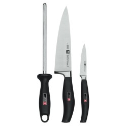 zestaw 2 noży + ostrzałka Zwilling Five Star
