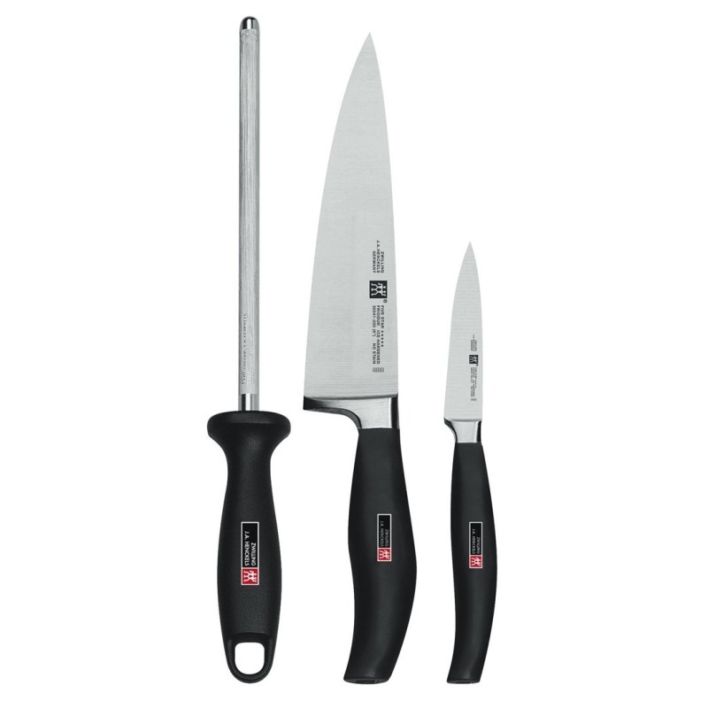 zestaw 2 noży + ostrzałka Zwilling Five Star