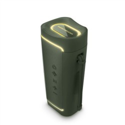 Głośnik Energy Sistem ze światłami LED RGB Yume ECO 15 W Wodoodporny przenośny Bluetooth Połączenie bezprzewodowe Zielony