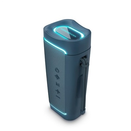 Głośnik Energy Sistem ze światłami LED RGB Nami ECO 15 W Wodoodporny przenośny Bluetooth Połączenie bezprzewodowe Niebieski