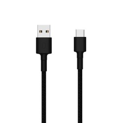 Xiaomi Mi Braided USB Type-C Cable Czarny | Kabel USB | 100cm, SJV4109GL