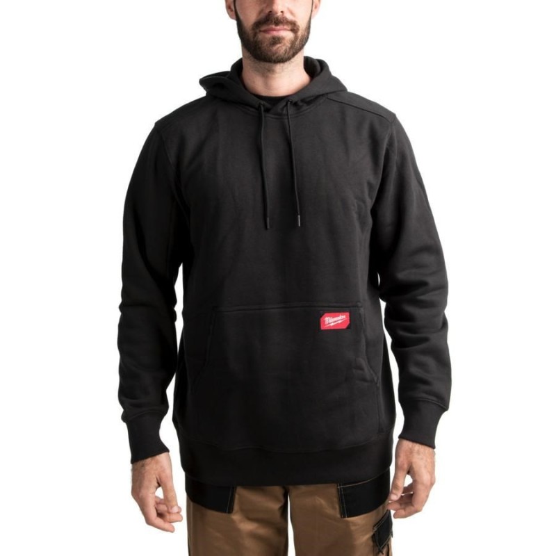 MILWAUKEE BLUZA Z KAPTUREM CZARNA M