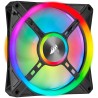 Korsarz | Zestaw podwójnych wentylatorów PWM 140 mm serii QL z węzłem oświetleniowym CORE | Podświetlenie QL140 RGB | Wentylator