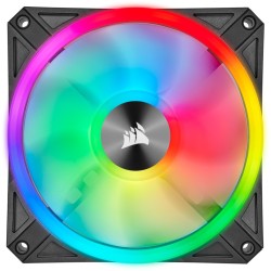 Korsarz | Zestaw podwójnych wentylatorów PWM 140 mm serii QL z węzłem oświetleniowym CORE | Podświetlenie QL140 RGB | Wentylator