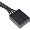 Wentylator Corsair iCUE QL140 RGB PWM - 140mm, czarny