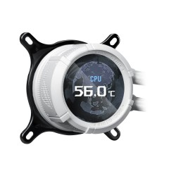 ASUS ROG Strix LC III 360 ARGB White Edition Procesor Chłodnica cieczy all-in-one 12 cm Biały