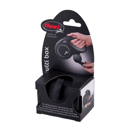 Pojemnik flexi Vario Multi Box - pojemnik na karmę lub woreczki, kolor czarny
