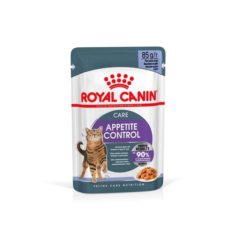 ROYAL CANIN FCN Appetite Control w galaretce - mokra karma dla kota dorosłego - 12x85g ROYAL CANIN FCN Appetite Control w galaretce - mokra karma dla kota dorosłego - 12x85g