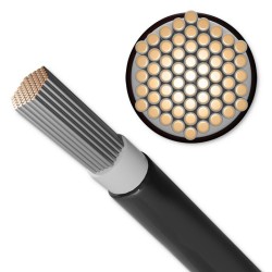 Qoltec Kabel solarny fotowoltaiczny | 4mm2 | 100m | czarny