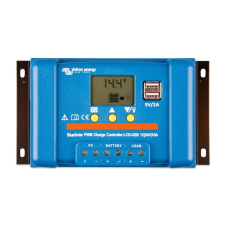BlueSolar PWM-LCD&USB 12/24V-10A
