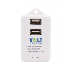 Moduł gniazd CYBER USB do regulatorów SOL MPPT 20A-60A [2 x gniazdo USB]