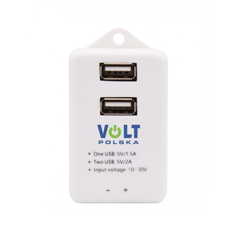 Moduł gniazd CYBER USB do regulatorów SOL MPPT 20A-60A [2 x gniazdo USB]
