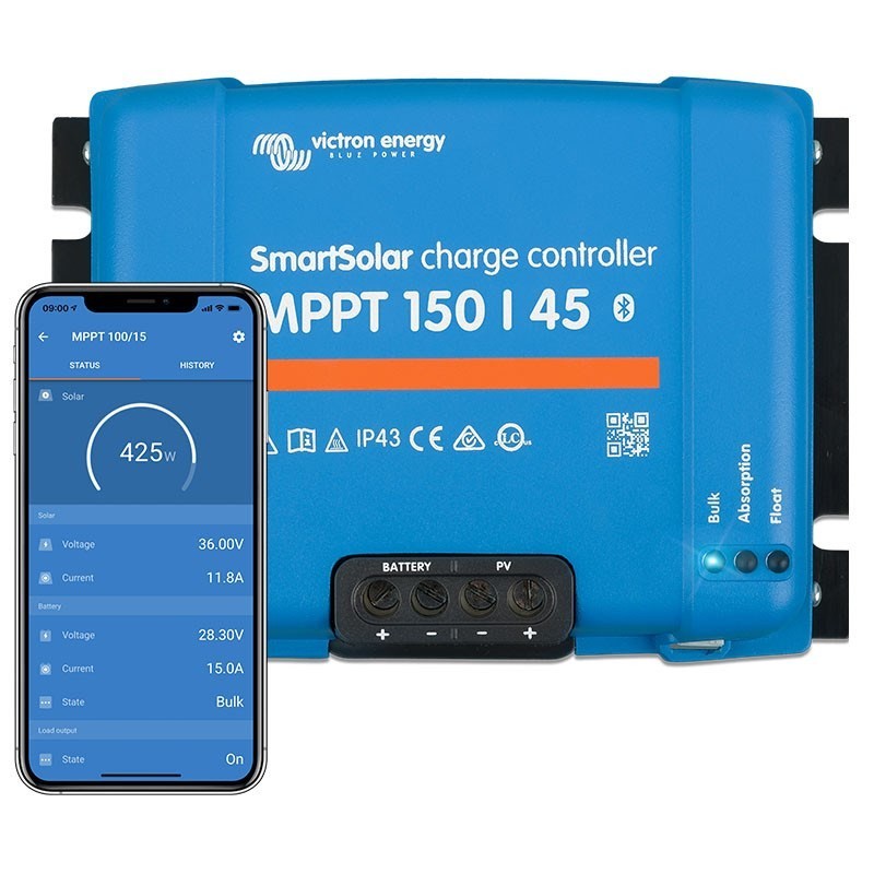 Ładowarka solarna Victron Energy SmartSolar MPPT 150/45 Ładowarka solarna Victron Energy SmartSolar MPPT 150/45