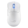 ASUS ROG Keris II Ace Wireless AimPoint White myszka Gaming Po prawej stronie RF Wireless + Bluetooth + USB Type-A Optyczny