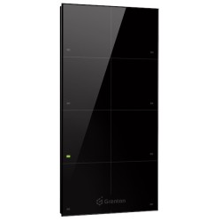 Panel dotykowy Grenton / 8 pól dotykowych / TF-Bus / czarny szklany front