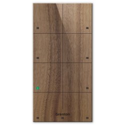 Panel dotykowy Grenton / 8 pól dotykowych / TF-Bus / ciemny drewniany front