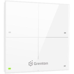 Panel dotykowy Grenton / 4 pola dotykowe / TF-Bus / biały szklany front