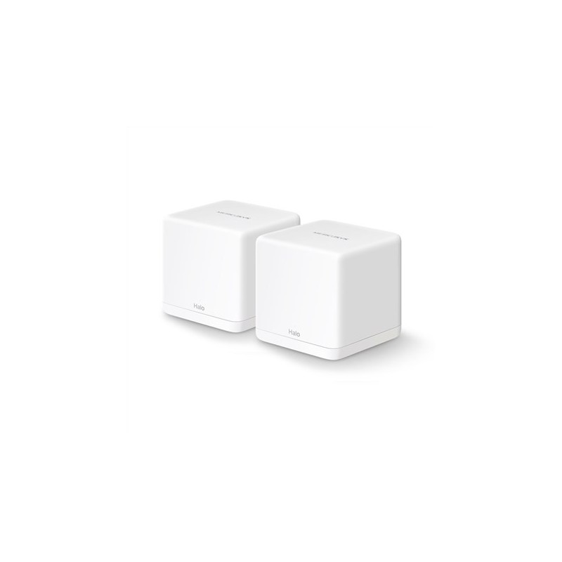 Mercusys Halo H30G(2-pack) Dual-band (2.4 GHz/5 GHz) Wi-Fi 5 (802.11ac) Biały Wewnętrzny Mercusys Halo H30G(2-pack) Dual-band (2.4 GHz/5 GHz) Wi-Fi 5 (802.11ac) Biały Wewnętrzny