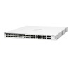 Aruba Instant On 1830 48G 24p Class4 PoE 4SFP 370W Zarządzany L2 Gigabit Ethernet (10/100/1000) Obsługa PoE 1U