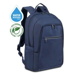Plecak do notebooka 15,6"-16" RIVACASE ECO Alpendorf 7561, granatowy, z ekologicznego, wodoodpornego materiału z recyklingu