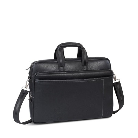 Torba do notebooka 16" RIVACASE Orly z materiału wodoodpornego, czarna