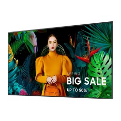 Samsung QB75C Płaski panel Digital Signage 190,5 cm (75") LCD Wi-Fi 350 cd/m2 4K Ultra HD Czarny Procesor wbudowany Tizen 16/7