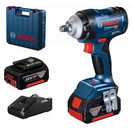 BOSCH.KLUCZ UD.1/2" GDS 18V-400 2x5,0Ah 400Nm WALIZKA